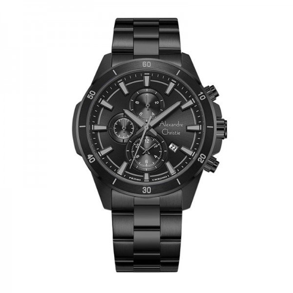 Alexandre Christie AC 6668 Full Black MCBIPBA